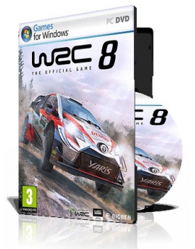 فروش بازی اتومبیلرانی (WRC 8 (4DVD